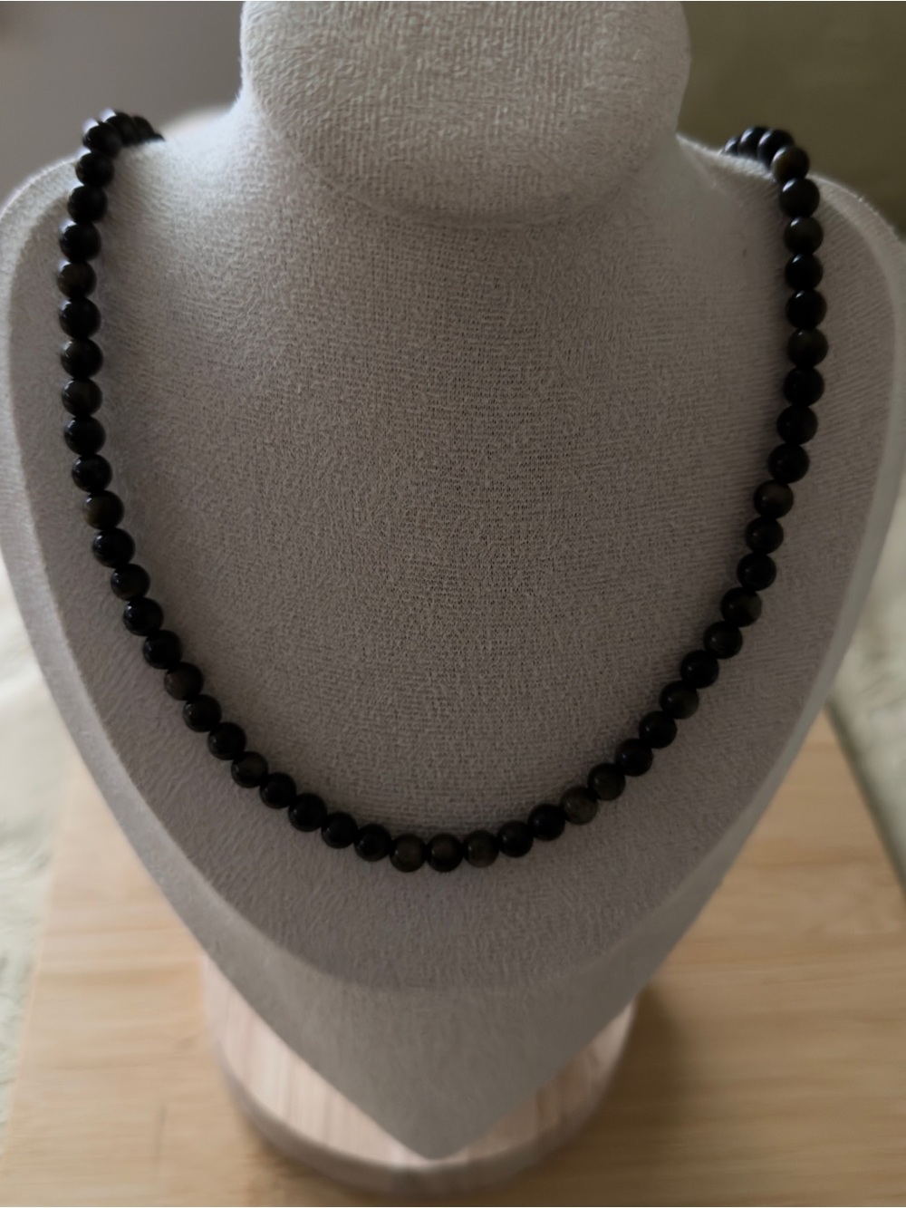 Golden Obsidian Stretchable Necklace/Bracelet